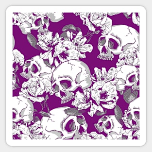 Skull Halloween Sticker